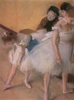Edgar Degas : Before the Rehearsal